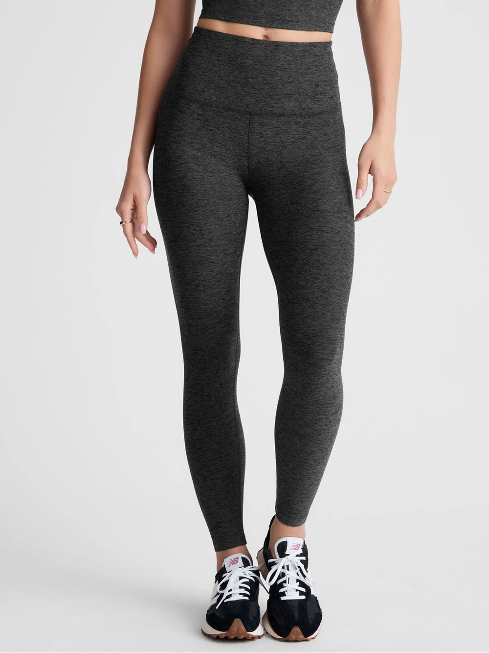 NEW Beyond Yoga Spacedye High Waisted Legging Black Charcoal Size XXS